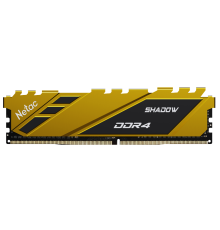 Модуль памяти Netac Shadow DDR4-3600 8G C18 Yellow
