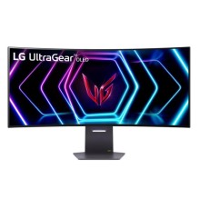 Монитор 38" LG UltraGear 39GS95QE-B OLED 3440x1440, 240 Гц, 0.3 мс, 21:9, 275 кд/м2, 2хHDMI, 1хDP, выход на наушники, изогнутый, черный