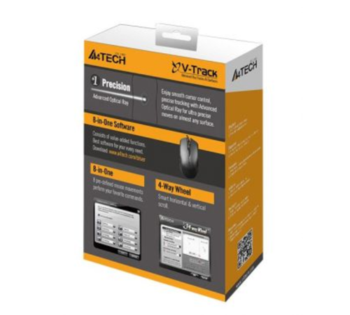 Мышь A4Tech OP-760 черный оптическая (1000dpi) USB (3but) Мышь A4Tech OP-760 черный оптическая (1000dpi) USB (3but)