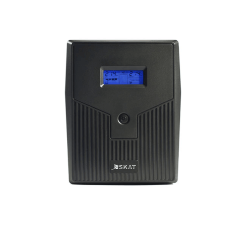 SKAT-UPS 2000/1200 ИБП 220В 1200Вт 2 АКБ 9Ач внутр. меандр. стабилизация напряжения