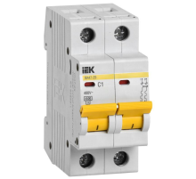 Iek MVA20-2-001-C Авт. выкл.ВА47-29 2Р  1А 4,5кА х-ка С ИЭК