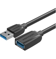 Кабель-удлинитель Vention USB 3.0 AM/AF - 0.5м Black Edition Кабель-удлинитель Vention USB 3.0 AM/AF - 0.5 м (VAS-A45-B050)
