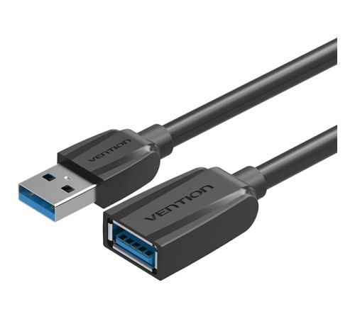 Кабель-удлинитель Vention USB 3.0 AM/AF - 0.5м Black Edition Кабель-удлинитель Vention USB 3.0 AM/AF - 0.5 м (VAS-A45-B050)