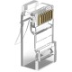 Коннектор Vention RJ45 (8p8c), cat. 5, под витую пару (10шт.) Vention Коннектор Vention RJ45 (8p8c), cat. 5, под витую пару (10шт.) (VBSJT-5U) (VBSJT-5U)