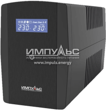 ИБП ЮНИОР СМАРТ 1200, Интерактивная, 1200 ВА / 720 Вт, Tower, IECx6, LCD, USB, RJ11/RJ45
