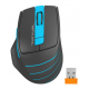 Мышь беспроводная A4Tech Fstyler FG30S grey/blue (USB, оптическая, 2000dpi, 6but, silent) (FG30S BLUE)
