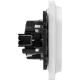 Legrand 753127 Valena LIFE.Силовая розетка двойная 2х2К+З 16А 250В с лицевой панелью.Безвинтовые зажимы.Белая