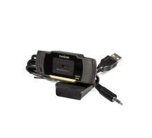 Exegate EX286182RUS Веб-камера ExeGate GoldenEye C920 Full HD {матрица 1/3" 2 Мп, 1920х1080, 1080P, USB, микрофон с шумоподавлением, фокус, универсальное крепление, кабель 1,5 м, Win Vista/7/8/10}