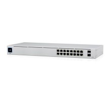 Коммутатор Ubiquiti USW-16-POE 2SFP 8PoE+ 42W управляемый