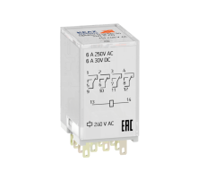 Реле промежуточное OptiRel G RP55-34-24D-6-CO КЭАЗ 281125