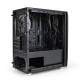 Exegate EX294384RUS Корпус Minitower ExeGate Mistery R2 (mATX, без БП, 2*USB+1*USB3.0, аудио, черный, 1 вент. 12см с RGB подсветкой и полоса на передней панели, боковая панель - закаленное стекло)
