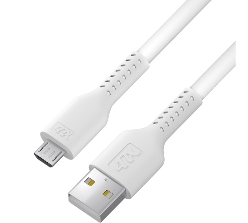 Кабель 1.0m MicroUSB, белый, белый ПВХ Кабель 4PH 1.0 м (4PH-R90066) Кабель 1.0m MicroUSB, белый, белый ПВХ Кабель 4PH 1.0 м (4PH-R90066)