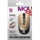 Мышка USB OPTICAL WRL MM-995 BRONZE 52992 WAVE DEFENDER