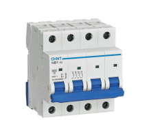Выключатель автоматический модульный 4п C 20А 6кА NB1-63 (R) CHINT 179744