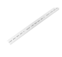 Трубка термоусадочная 12.0/6.0 1м бел. REXANT 21-2001