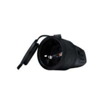 Разъем штепсельный 16А IP44 250В (еврослот) с заземл. каучук UNIVersal 602228
