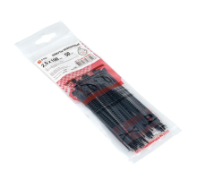 EKF plc-fl-ctsb-2.5x100-r Хомут P6.6 стандартный (ч), 2.5x100 (50шт) FlexLock PROxima