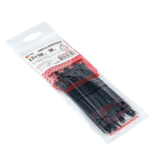 EKF plc-fl-ctsb-2.5x100-r Хомут P6.6 стандартный (ч), 2.5x100 (50шт) FlexLock PROxima