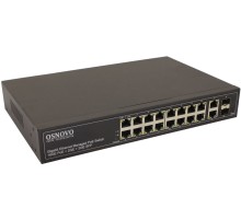 Коммутатор Osnovo SW-8182/L(300W) 5G неуправляемый
