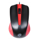 Oklick 225M черный/красный Мышь оптическая (1200dpi) USB (3but) [288237]