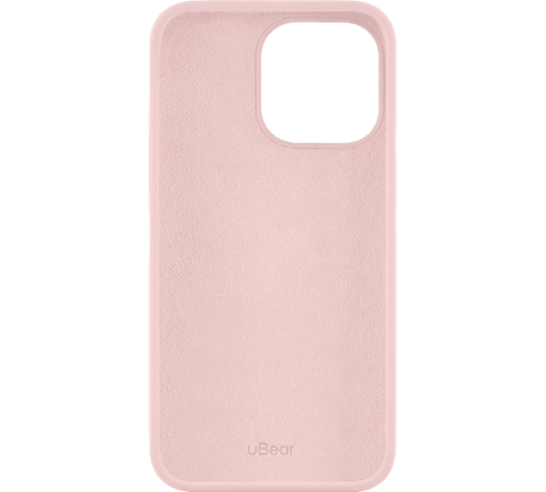 Чехол (клип-кейс) uBear для Apple iPhone 13 Pro Touch Case светло-розовый (CS105LR61PTH-I21)