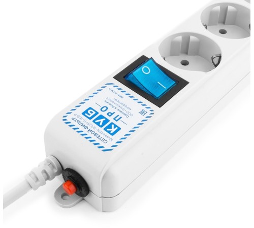 Фильтр-удлинитель Power Cube PRO, 1,9 м, LC контур, 16А/3,5кВт Электрическая мануфактура Power Cube Pro (1.9 м, 6 розеток) (SPL(5+1)-16B-P-1.9M)