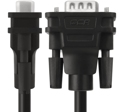 Greenconnect Кабель SVGA 5.0m чёрный, ферритовые кольца, OD8.0mm. 15M / 15M Premium, 28/28 AWG, двойной экран, GCR-51862 Greenconnect VGA (m) - VGA (m) 5м (GCR-51862) Greenconnect Кабель SVGA 5.0m чёрный, ферритовые кольца, OD8.0mm. 15M / 15M Premium, 28/28 AWG, двойной экран, GCR-51862 Greenconnect VGA (m) - VGA (m) 5м (GCR-51862)