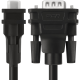 Greenconnect Кабель SVGA 5.0m чёрный, ферритовые кольца, OD8.0mm. 15M / 15M Premium, 28/28 AWG, двойной экран, GCR-51862 Greenconnect VGA (m) - VGA (m) 5м (GCR-51862)
