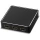 Greenconnect Разветвитель v2.0 HDMI 1на 2 выхода, 4Kx2K 60Hz HDR 4:2:0 серия Greenline Greenconnect Разветвитель Greenline HDMI v2.0 1 к 2, 4K 60Hz /1080p 120Hz (GL-vA03)