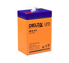 Delta HR 6-4.5 (4.5 А\ч, 6В) свинцово- кислотный аккумулятор