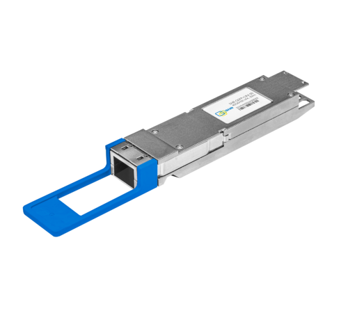 Двухволоконный модуль, QSFP+ 40GBASE-LR4, разъем LC, дальность до 20км