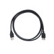 Кабель удлинительный TELECOM USB2.0 <Am-->Af> 1,5 м черный <TUS6990-1.5M> VCOM Telecom USB 2.0 Type-AM - USB 2.0 Type-AF 1.5м (TUS6990-1.5M)