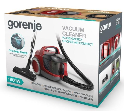 Пылесос VC1901GACRCY 731891 GORENJE
