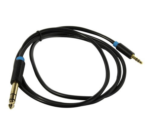 Кабель Vention аудио Jack 6,5 mm M/ 3,5 M - 1 м Кабель Vention jack 6.5 mm(m)/mini jack 3.5 mm(m) - 1 м (BABBF) Кабель Vention аудио Jack 6,5 mm M/ 3,5 M - 1 м Кабель Vention jack 6.5 mm(m)/mini jack 3.5 mm(m) - 1 м (BABBF)