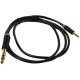 Кабель Vention аудио Jack 6,5 mm M/ 3,5 M - 1 м Кабель Vention jack 6.5 mm(m)/mini jack 3.5 mm(m) - 1 м (BABBF)