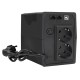 Exegate EP285555RUS ИБП ExeGate Power Back BNB-650.LED.AVR.EURO.RJ.USB <650VA/360W, LED, AVR,2 евророзетки, RJ45/11, USB, Black>