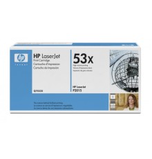 Картридж лазерный HP Q7553X черный (7000стр.) для HP LJ P2015/P2014/M2727