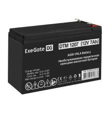 Exegate EX297516RUS Аккумуляторная батарея DTM 1207 (12V 7Ah, клеммы F1)