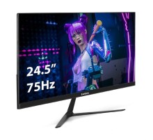 LCD ExeGate 24.5" EH1500A SmartView черный {IPS 1920x1080 75Hz 5ms 250cd 1000:1 178/178 D-Sub HDMI} [EX297309RUS]