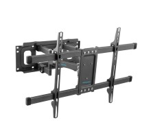 Kromax CORBEL-8 grey titan { 32"-75";  Максимальная нагрузка: 55 кг;  VESA: 200x200, 200х300, 200х400, 300х200, 300х300, 300х400, 400х200, 400х300, 400х400, 600х400 мм;  Наклон: +5°-12°Поворот: ±90}