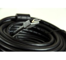 Telecom Кабель (CG511D-20M) HDMI 19M/M+2 фильтра 20м 1.4V W/Ethernet/3D  позолоченные контакты [6242755917019]