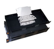 Полка стационарная Lanmaster LAN-FOBM-RM-3P 1U черный (упак.:1шт)