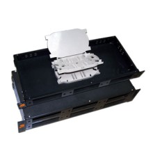 Полка стационарная Lanmaster LAN-FOBM-RM-3P 1U черный (упак.:1шт)