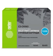 Картридж струйный Cactus CS-CH563 №122XL черный (18мл) для HP DJ 1050/2050/2050s