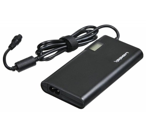 Блок питания Ippon SD90U автоматический 90W 15V-19.5V 11-connectors 4.5A 1xUSB 2.1A от бытовой электросети LСD индикатор Блок питания Ippon SD90U автоматический 90W 15V-19.5V 11-connectors 4.5A 1xUSB 2.1A от бытовой электросети LСD индикатор