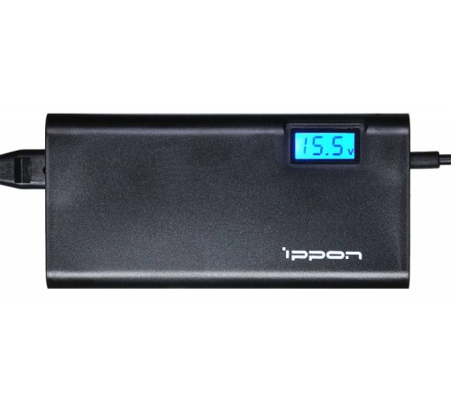 Блок питания Ippon SD90U автоматический 90W 15V-19.5V 11-connectors 4.5A 1xUSB 2.1A от бытовой электросети LСD индикатор Блок питания Ippon SD90U автоматический 90W 15V-19.5V 11-connectors 4.5A 1xUSB 2.1A от бытовой электросети LСD индикатор