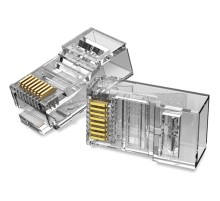 Коннектор Vention RJ45 (8p8c), cat. 6, под витую пару (50шт.) Vention IDDR0-50