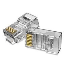 Коннектор Vention RJ45 (8p8c), cat. 6, под витую пару (50шт.) Vention IDDR0-50