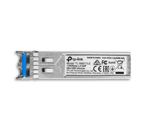 TP-Link SM311LS SFP-трансивер, 1000Base-LX (Duplex LC), 1310нм, одномод, до 20км TP-Link SM311LS SFP-трансивер, 1000Base-LX (Duplex LC), 1310нм, одномод, до 20км
