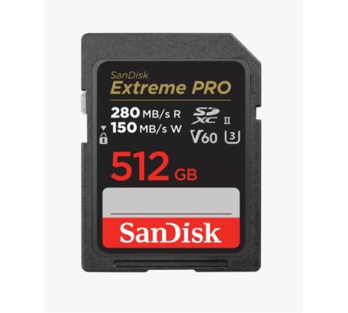 Карта памяти SDXC 512GB UHS-II SDSDXEP-512G-GN4IN SANDISK